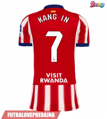 Lacne Ženy Futbalové dres Atletico Madrid Lee Kang-in #7 2026-27 Krátky Rukáv - Domáci